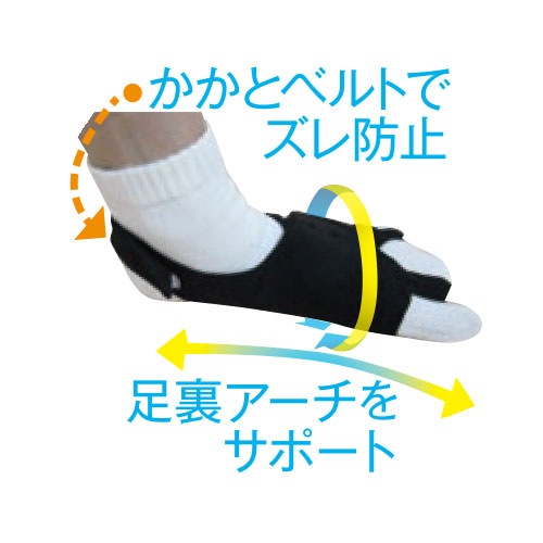 まとめ買い割引対象商品】外反内反Wサポーター『指間パットタイプ
