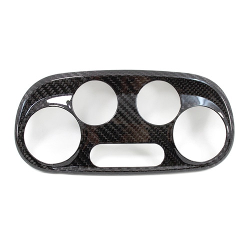 KOSHI ABARTH 595(シリーズ4)カーボンACコンソールカバー｜ラテン車の