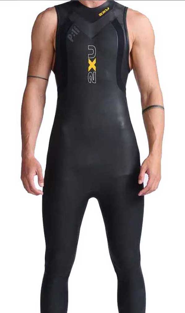 2XU P:1 MW4992C スリーブレス ウエットスーツ Mens ロングジョン 袖