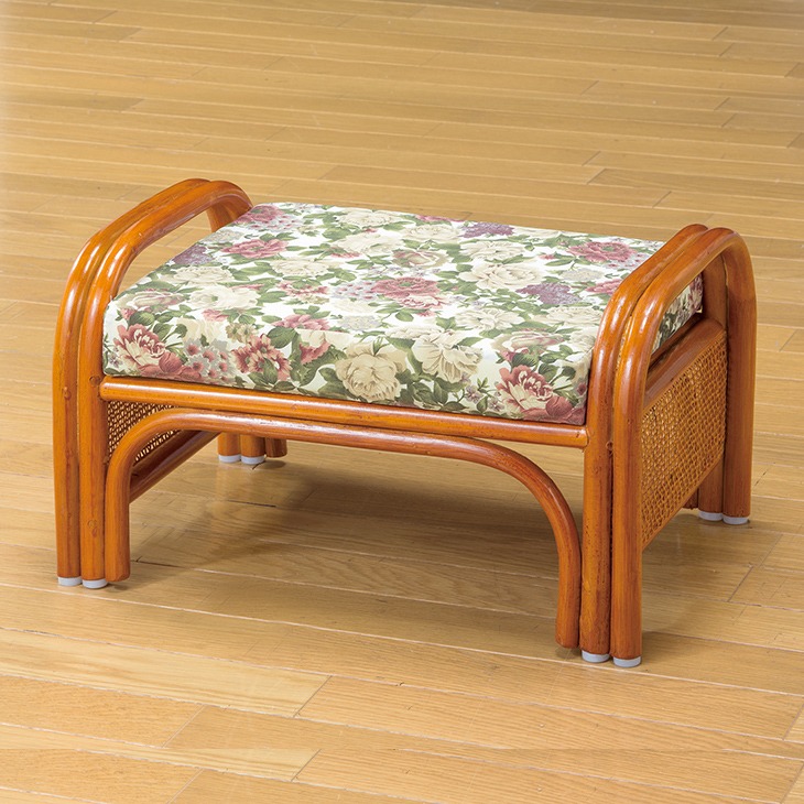 東京ラタン 天然籐らくらく座椅子 ロータイプ2脚組｜ファミリー