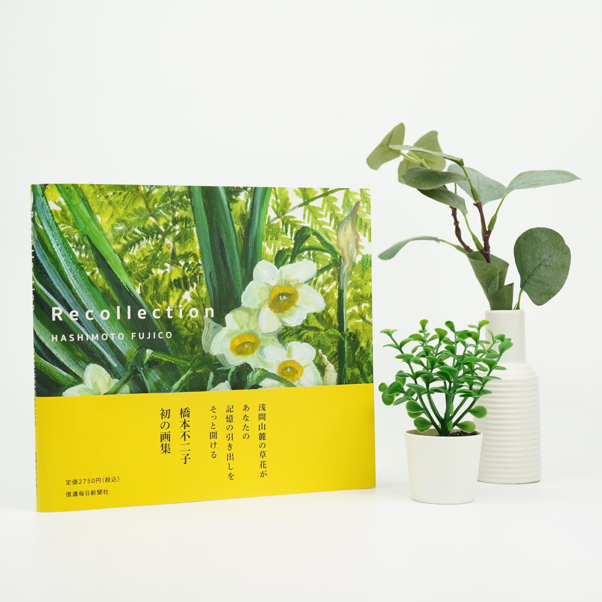 お知らせ】水彩画家・橋本不二子さん初の画集取扱開始！