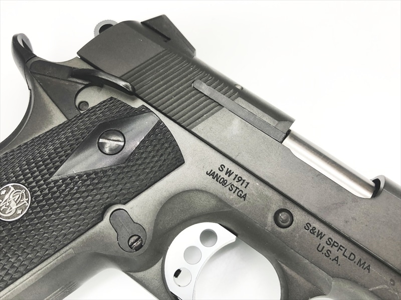 売り切れ【特選中古品】発火モデルガン タニオコバ GM7 S&W SW1911 HW