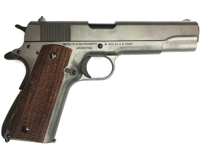 売り切れ【特選中古品】発火モデルガン タニオコバ GM7.5 M1911A1 HW