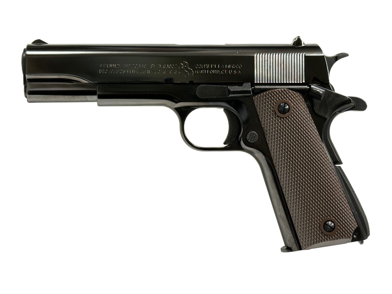 完成品】マルシン 発火モデルガン M1911A1 [WディープブラックABS