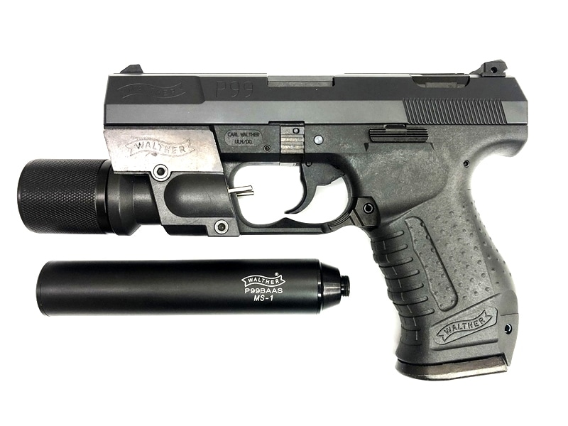 売り切れ【特選中古品】固定スライドガスガン マルゼン ワルサーP99FS