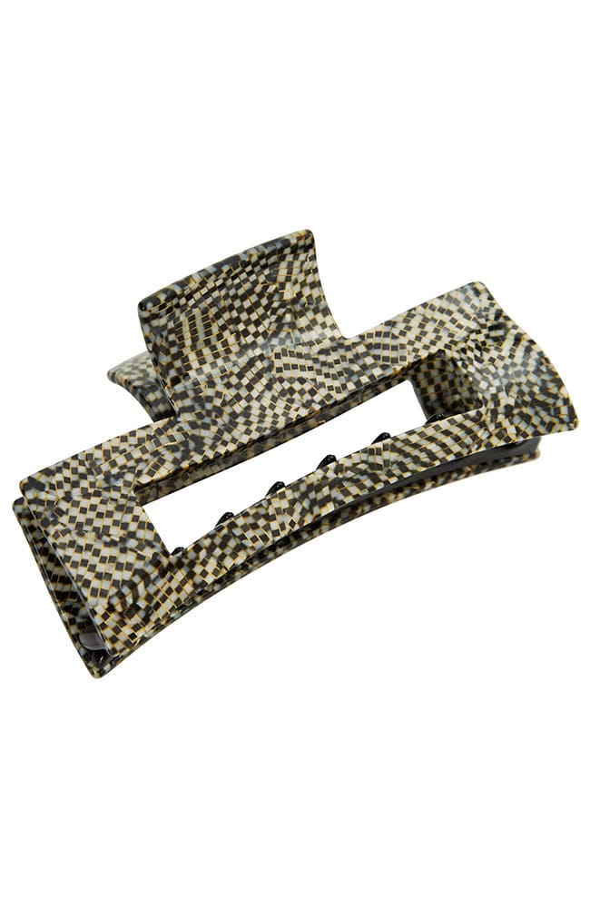 ラージ カットアウト レクタングル ジョー （オペラシルバー