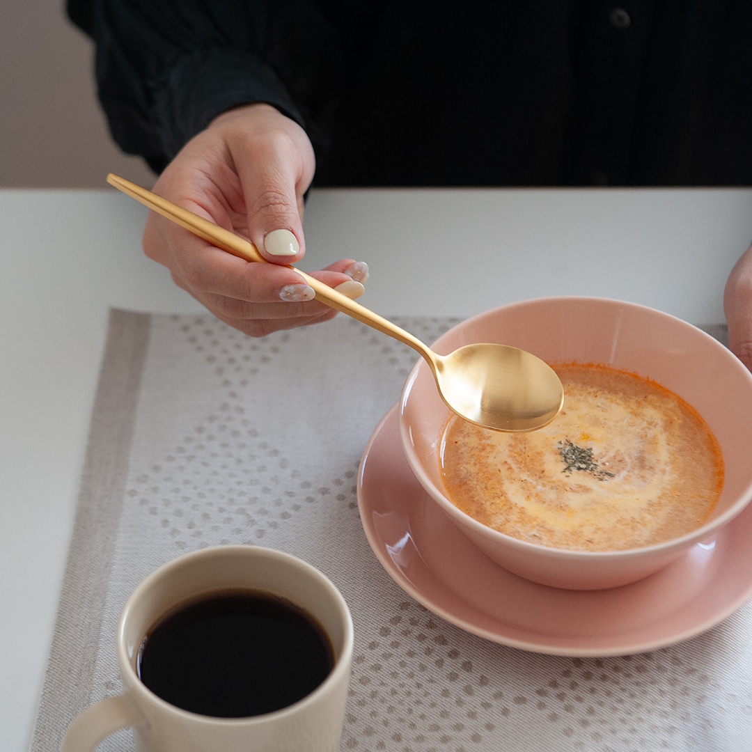 ムーン／MOON マットゴールド カトラリー（クチポール／Cutipol