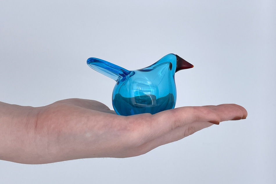 ヴィンテージ】57 Sieppo／Flycatcher ブルー×レッド フリーデザイン