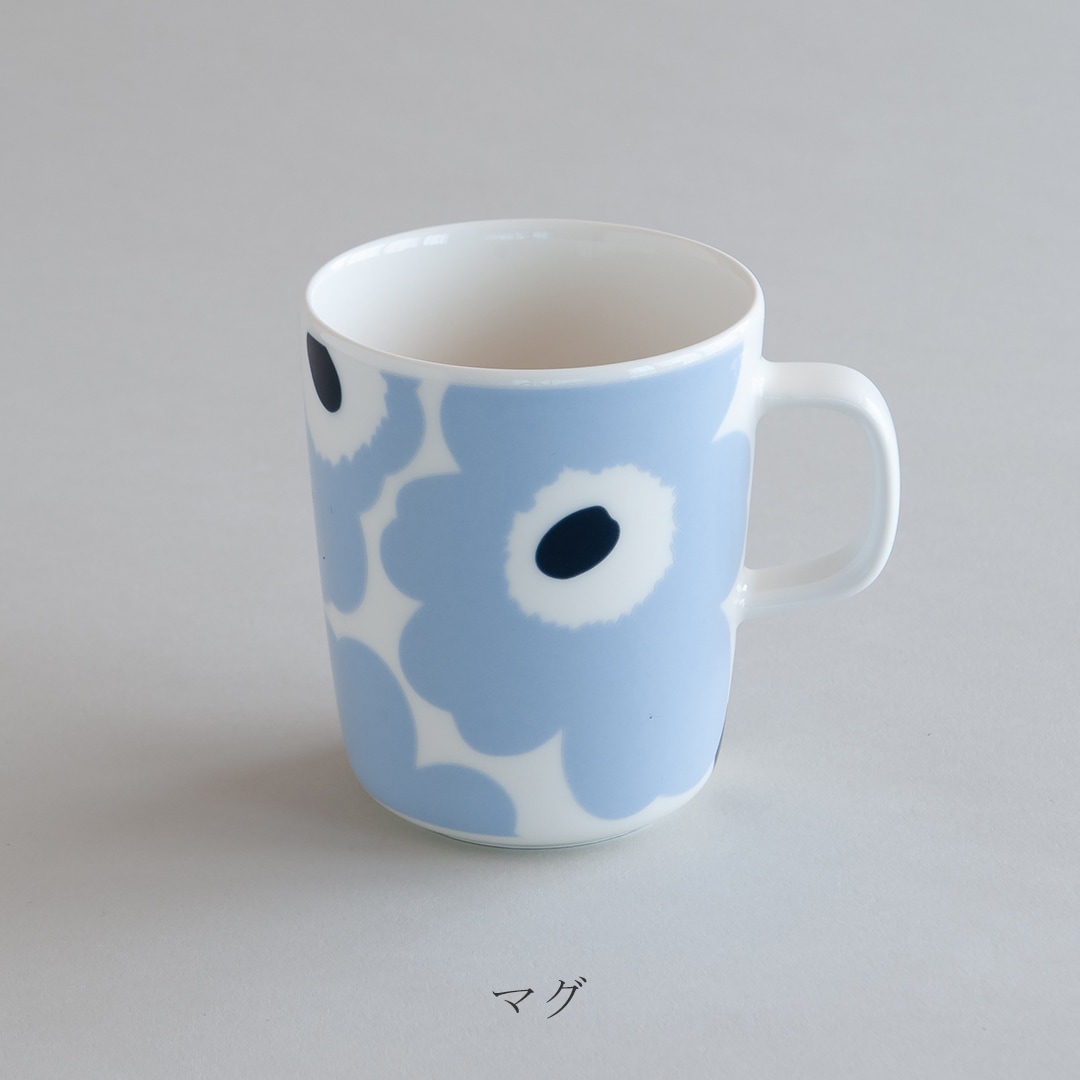 ウニッコ ライトブルー×ホワイト（マリメッコ／marimekko） フリー