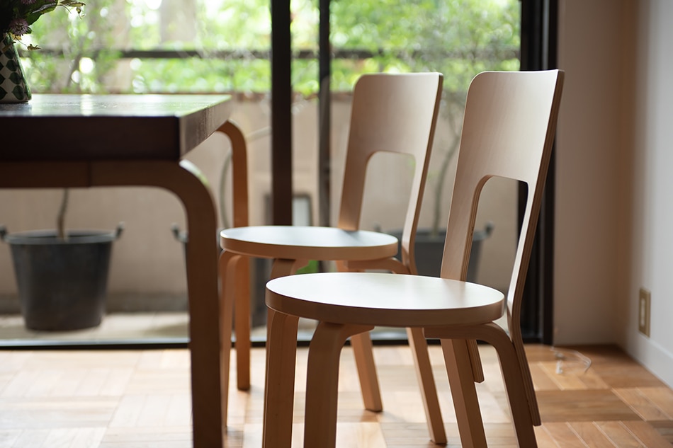 66 チェア（アルテック／Artek） フリーデザイン ｜ 北欧・ロング