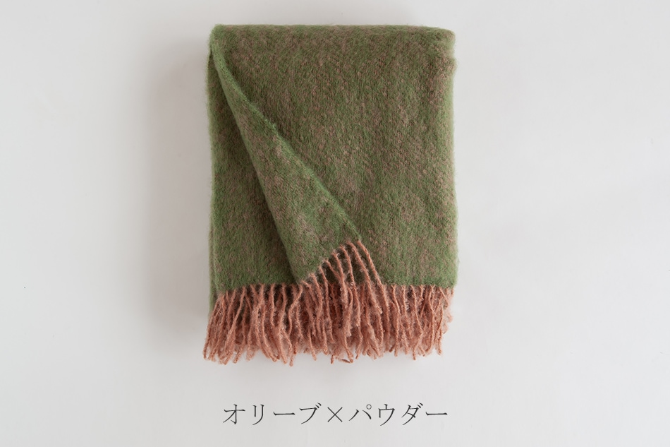 廃番在庫限り】レボントゥリ／REVONTULI モヘアブランケット（ラプアン