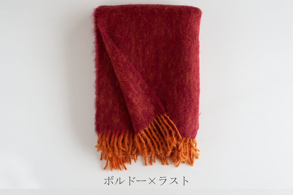 廃番在庫限り】レボントゥリ／REVONTULI モヘアブランケット（ラプアン
