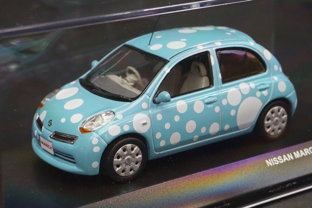 1/43 京商 KWAM302057 ディーラー特注 日産 マーチ K12 みずたマーチ
