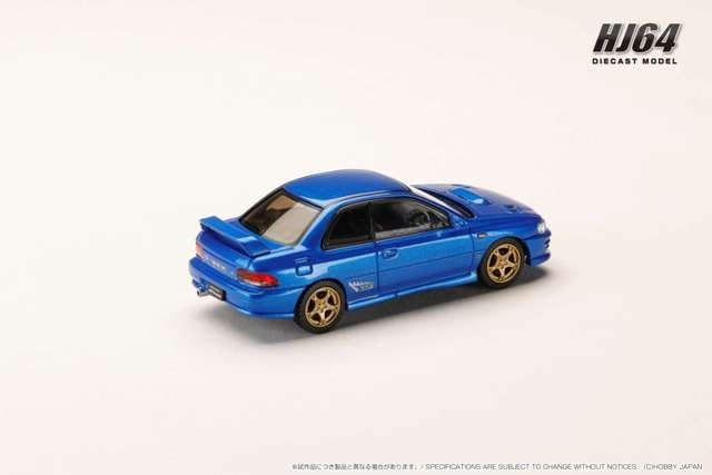 新品 HJ641079ABL ホビージャパン 1/64 スバル インプレッサ PURE