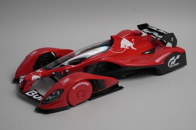 1/18 オートアート 18107 レッドブル X2010 レッド, Boost Gear