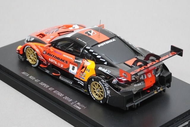 1/43 エブロ 45629 ARTA NSX-GT スーパーGT500 2018 #8 野尻智紀/伊沢