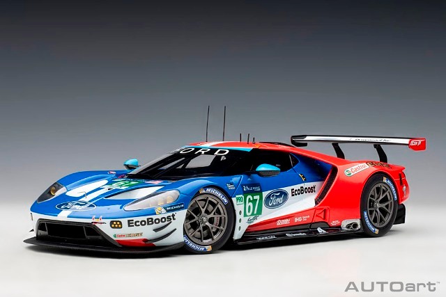 新品 81710 オートアート 1/18 フォード GT 2017 #67 （ル・マン24時間