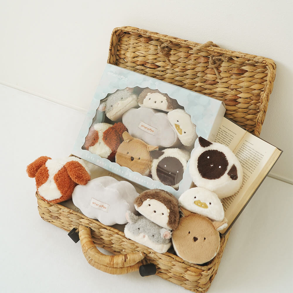 もちふわブロック ふわふわ＋ 森の新しいおともだち[cocory friends