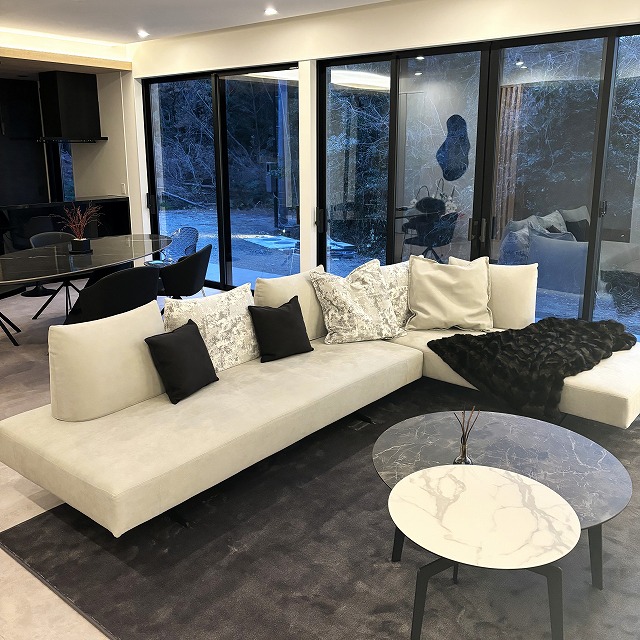 songdream】Angelo(アンジェロ)ソファ 190+バッククッション2P