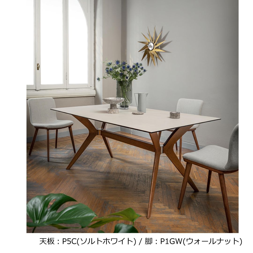 ダイニングテーブル Calligaris カリガリス TOKYO ceramic CS/18-FR180