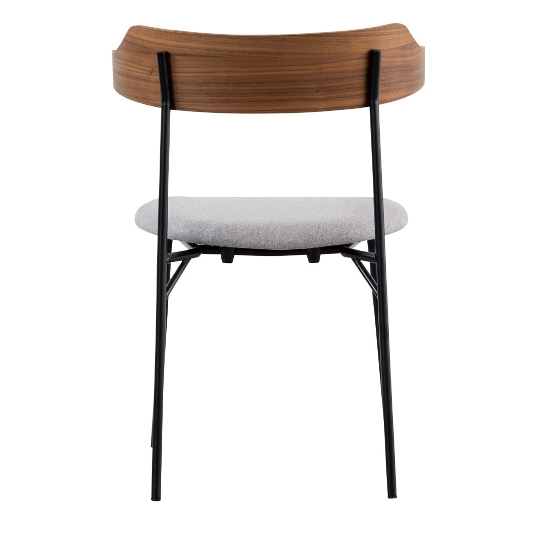 ダイニングチェア KAPELLⅢ(カペル3) 布座 グレーファブリック オーク