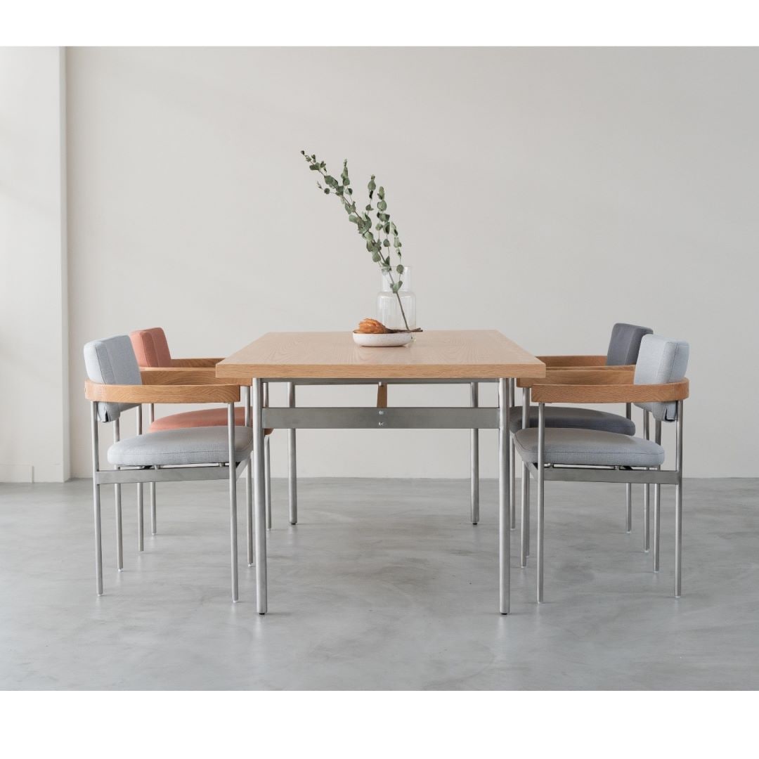 ドイツ コイノール ワイルドオークエクステンションダイニングテーブル