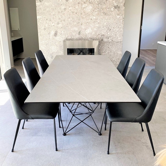 songdream】【スチールグレー セラミック天板】CARLO(カルロ