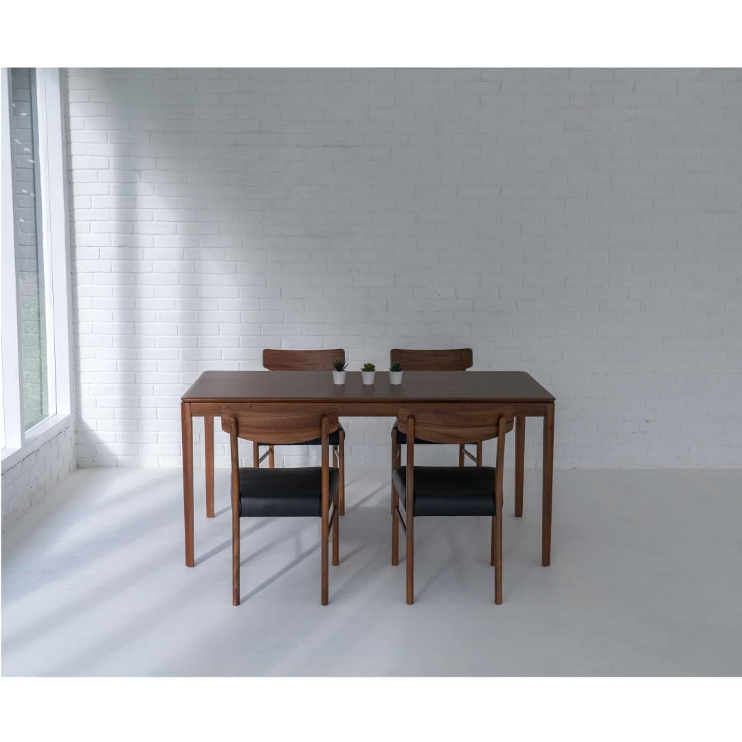 ダイニングテーブル LARGO(ラルゴ) 幅135・150cm マホガニー材 北欧