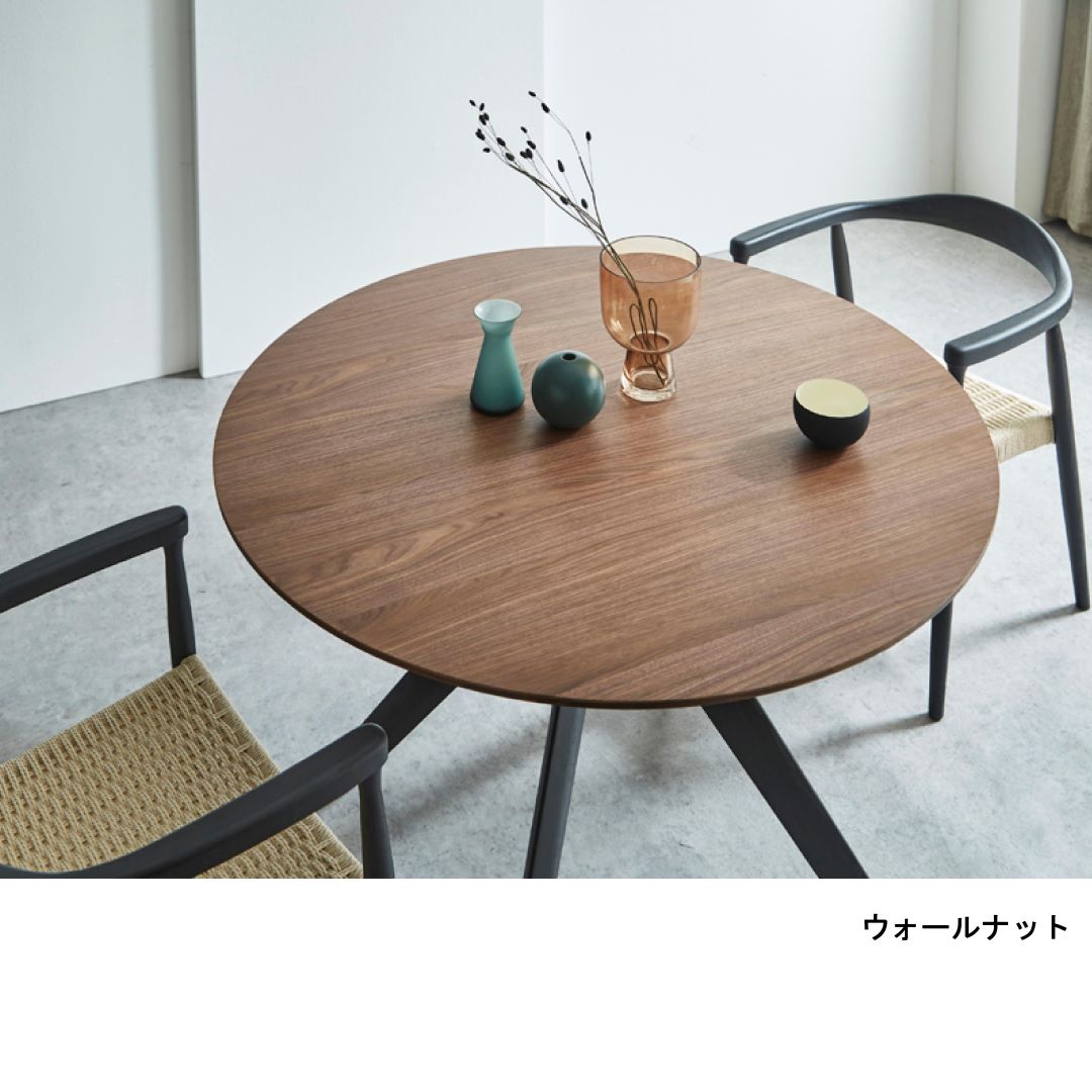 円形ダイニングテーブル MAR_WA 直径100・110・120cm オーク
