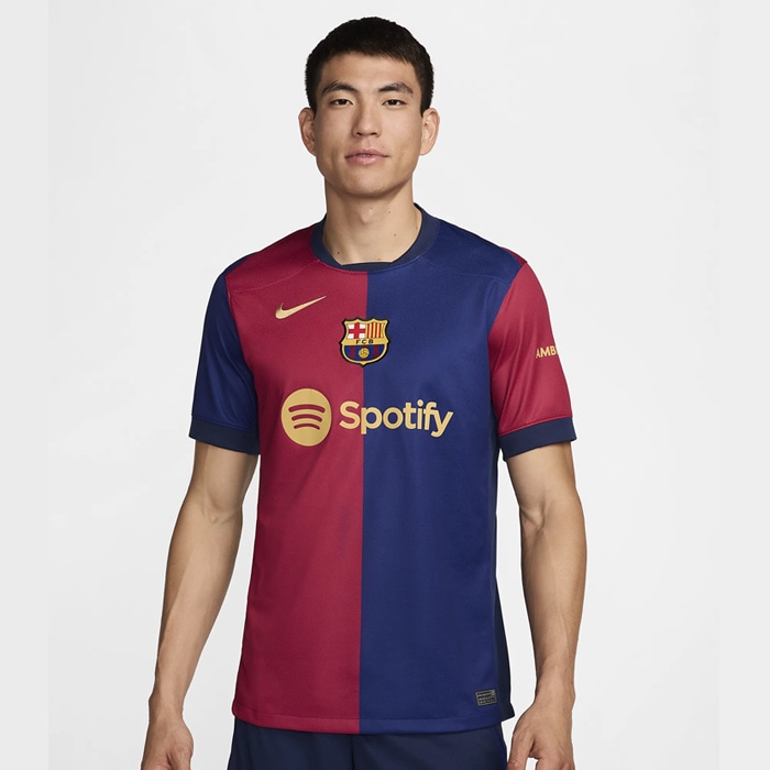 ナイキ FC バルセロナ 2024/25 スタジアム ホーム Dri-FIT サッカー