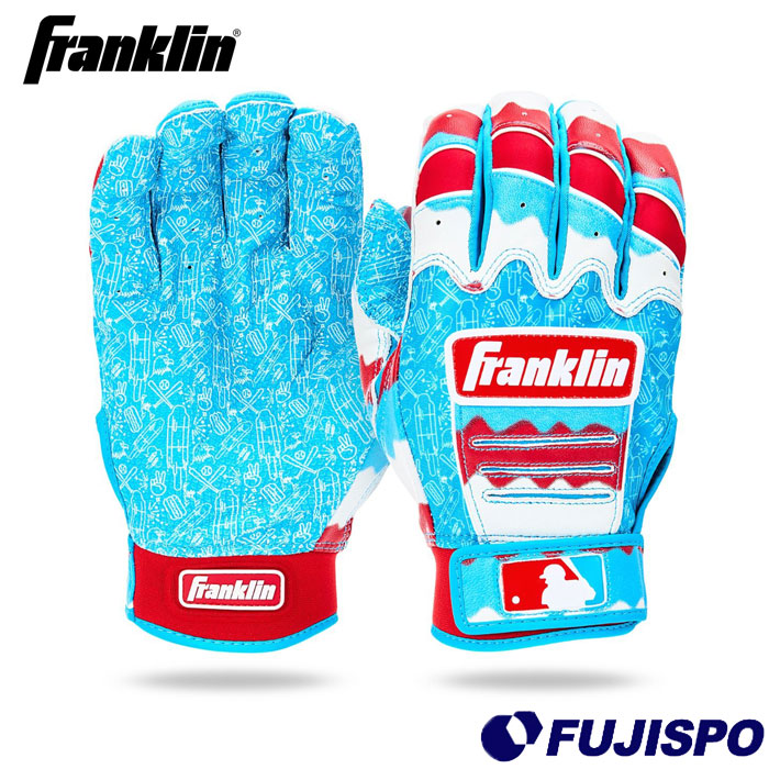 野球 Franklin バッティング手袋 CFX PRO JEWEL EVENT FOURTH OF JULY