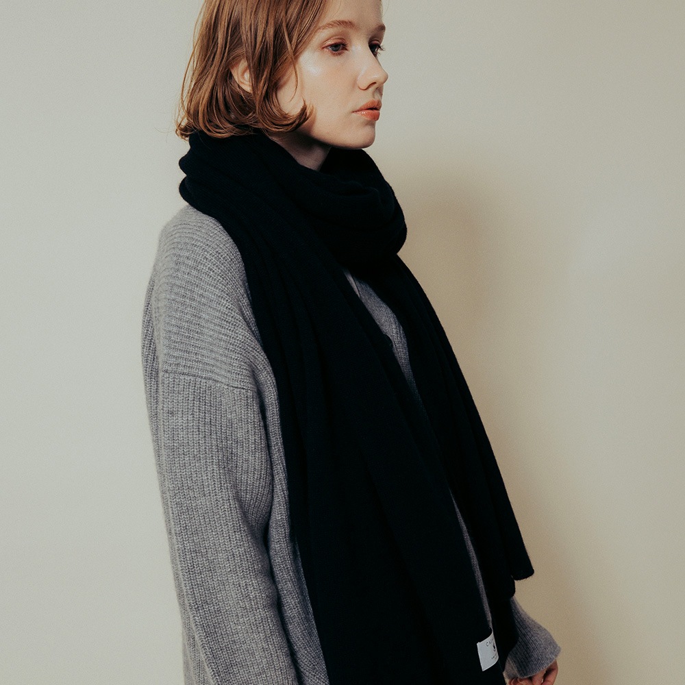 カシミヤ100％ ニットストール | Material,Cashmere | FUKAKINET