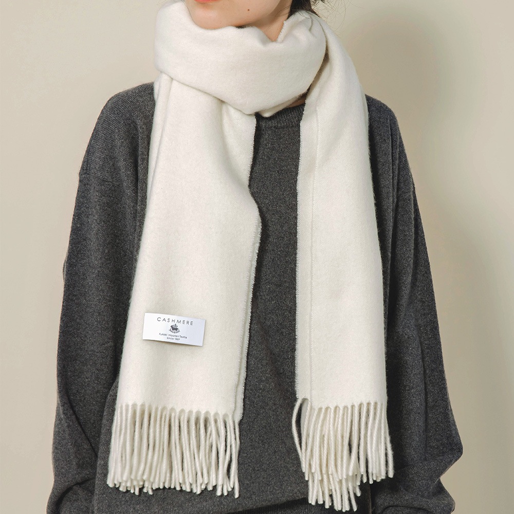 無染色カシミヤ100％ ストール | Item,Stole | FUKAKINET