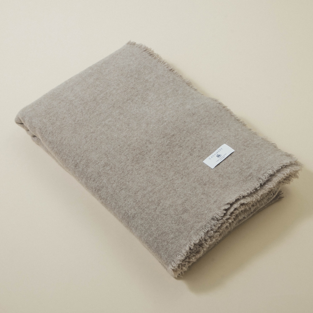 カシミヤ100％ 手仕上げブランケット | Blanket | FUKAKINET