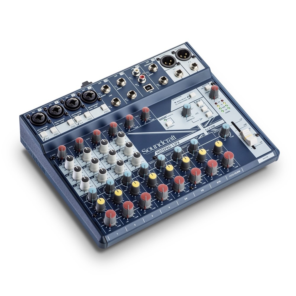 Soundcraft Notepad-12FX アナログミキサー Hibino.com (ヒビノ公式EC