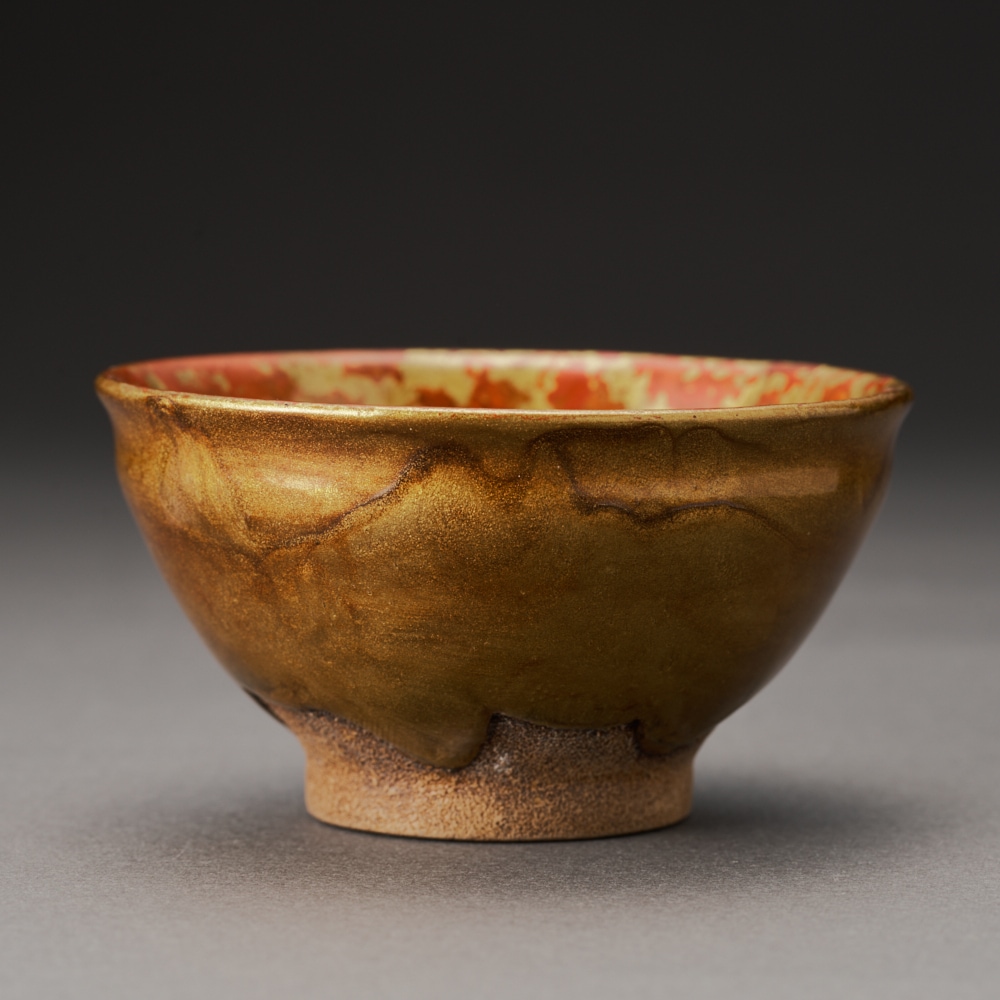 芯漆ぐい呑 天道（山崖松堂）Shinshitsu Sake Cup（Shodo Yamagishi