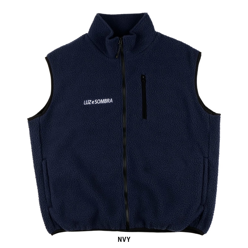 ルースイソンブラ/LUZ e SOMBRA フリースベスト/TWM BOAFLEECE VEST