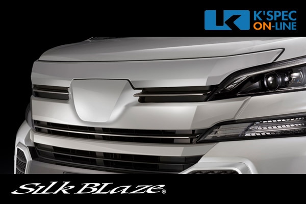 トヨタ【30系ヴェルファイア 前期】SilkBlaze グリルカバー[3P]マーク