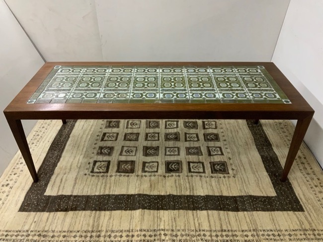 ロイヤルコペンハーゲン TENERA ローズウッド タイルトップテーブル