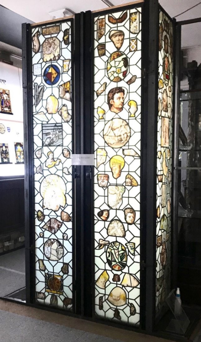 ステンドグラス パーテーション | Stained Glass Museum,扉・建具