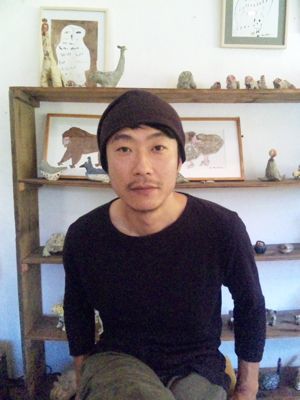 前川幸市 陶動物 キツネ | 大阪店民藝陶器在庫,作家もの陶器 前川幸市