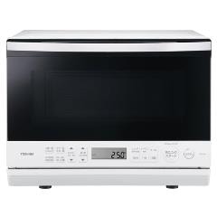 東芝【TOSHIBA】簡易スチームオーブンレンジ 26L グランホワイト 石窯