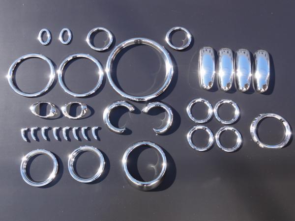 MINI R60 クロスオーバー クロームメッキインテリアセット