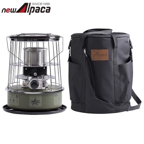 SALE】new アルパカストーブ（オリーブドラブ） 専用ケース（黒）付き