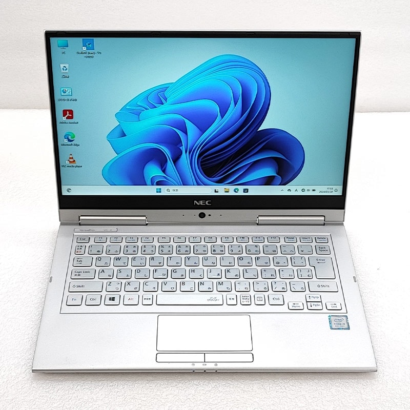 薄型 軽量 中古パソコン NEC VersaPro VKT16/G-4 Windows11 Pro Core