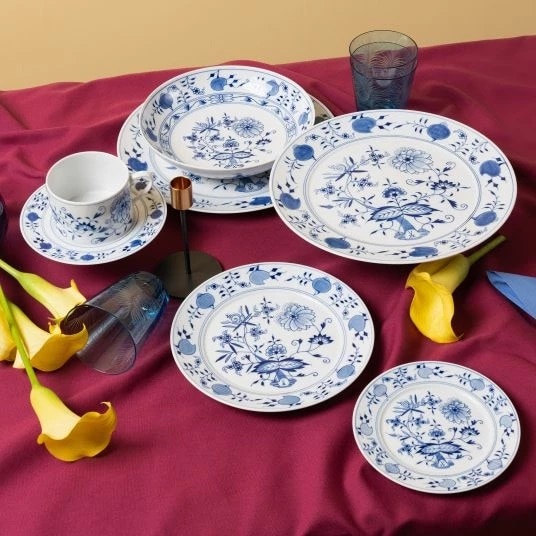 マイセン ブルーオニオン プレート 22cm 800101/41473 | ブルー