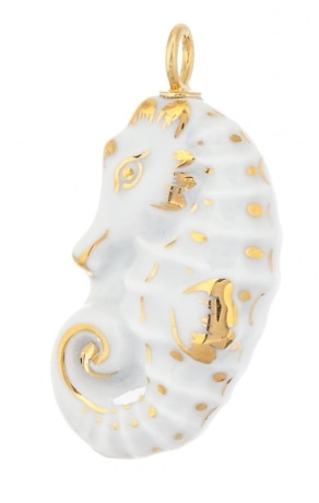 マイセン ペンダント ゴールド タツノオトシゴ (ハーフ) MPJ20FAG2308