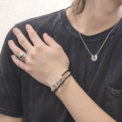 ≪アルテミスクラシック≫ホースシューレザーブレスレット | すべての