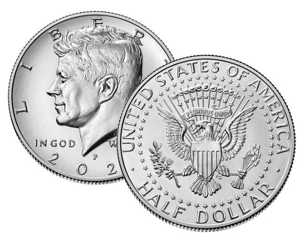 ハーフダラー （ニッケル ケネディ） 2024年 （基本用具,コイン
