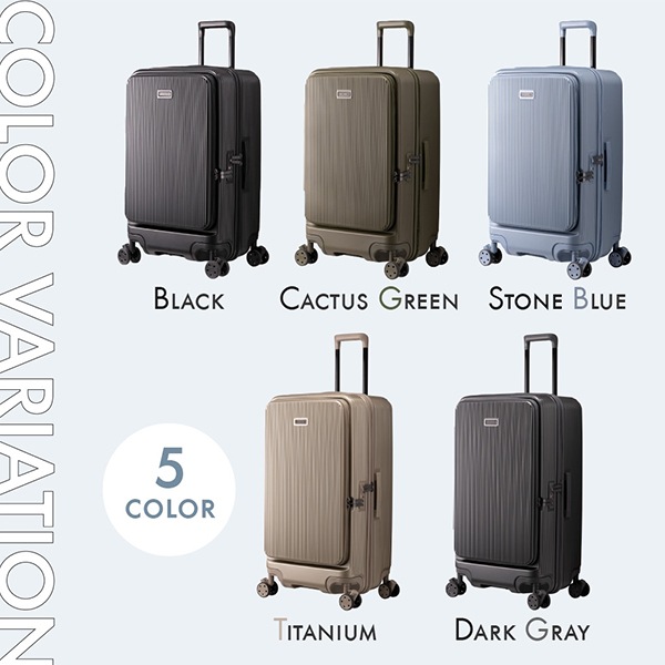 ブライテック BRIGHTECH スーツケース キャリーバッグ Lサイズ 5-8泊用